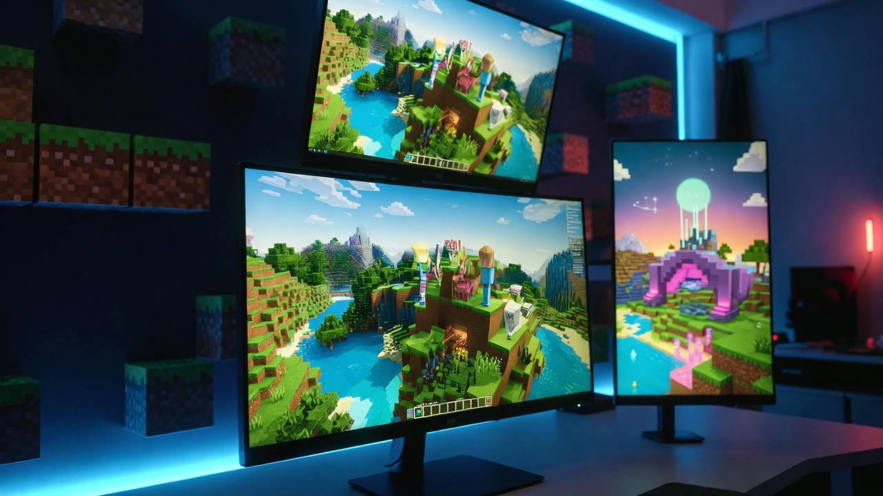 beste monitore für minecraft