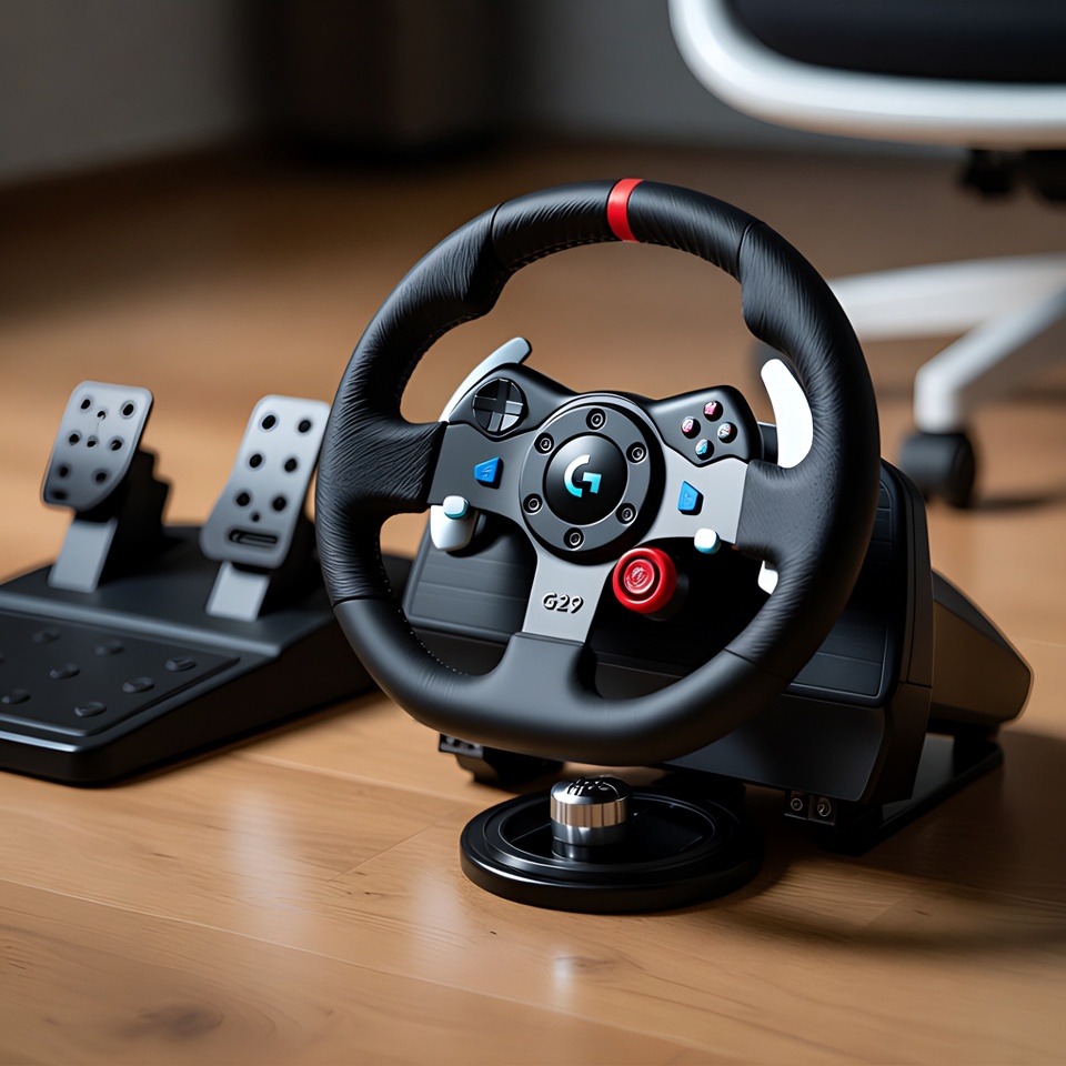 Logitech G29 Lenkrad für Landwirtschafts-Simulator