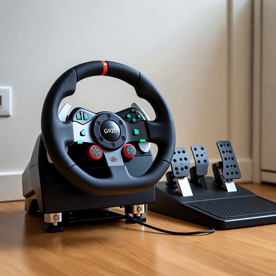 Logitech G920 Lenkrad für Landwirtschafts-Simulator