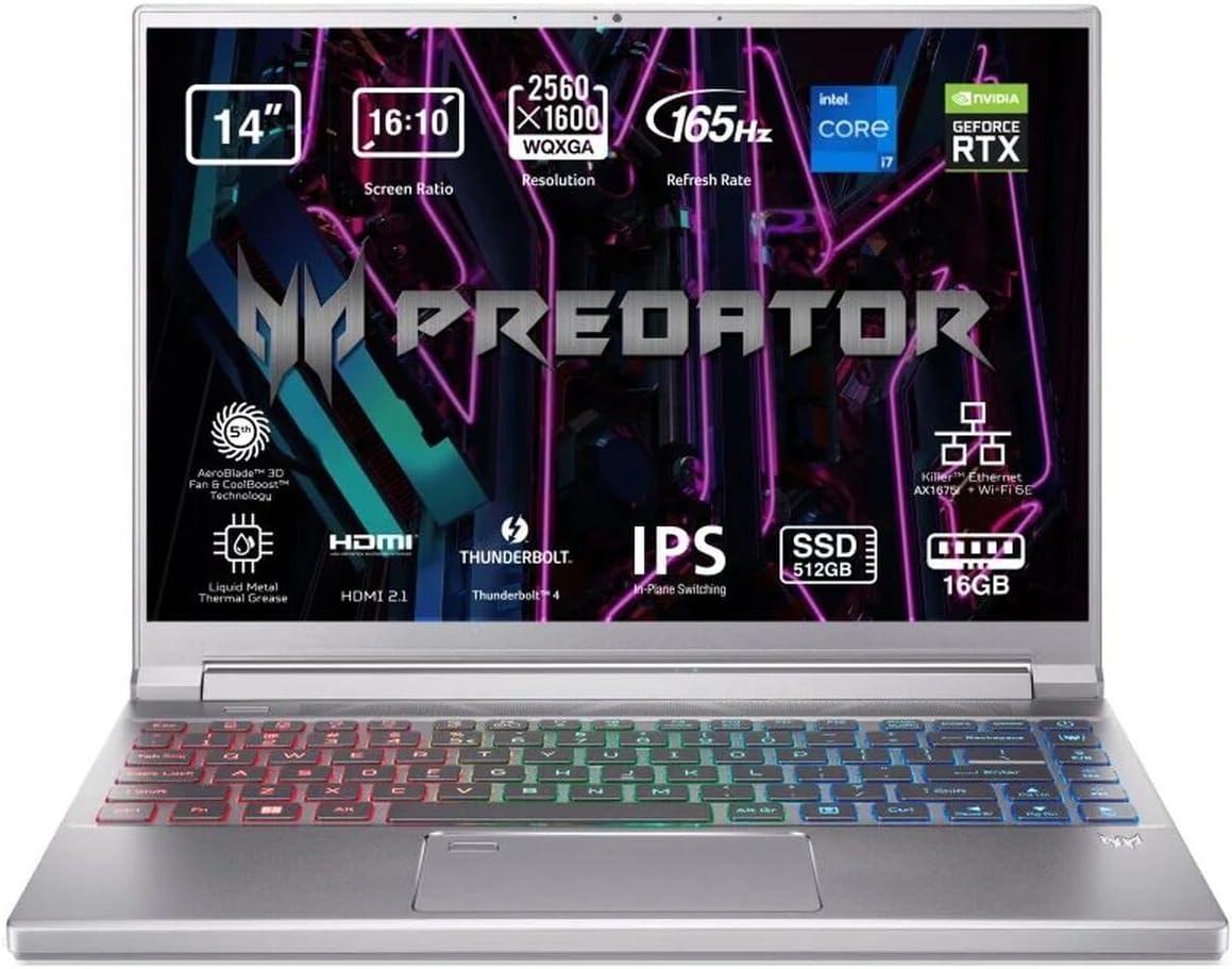 acer notebook predator tritan