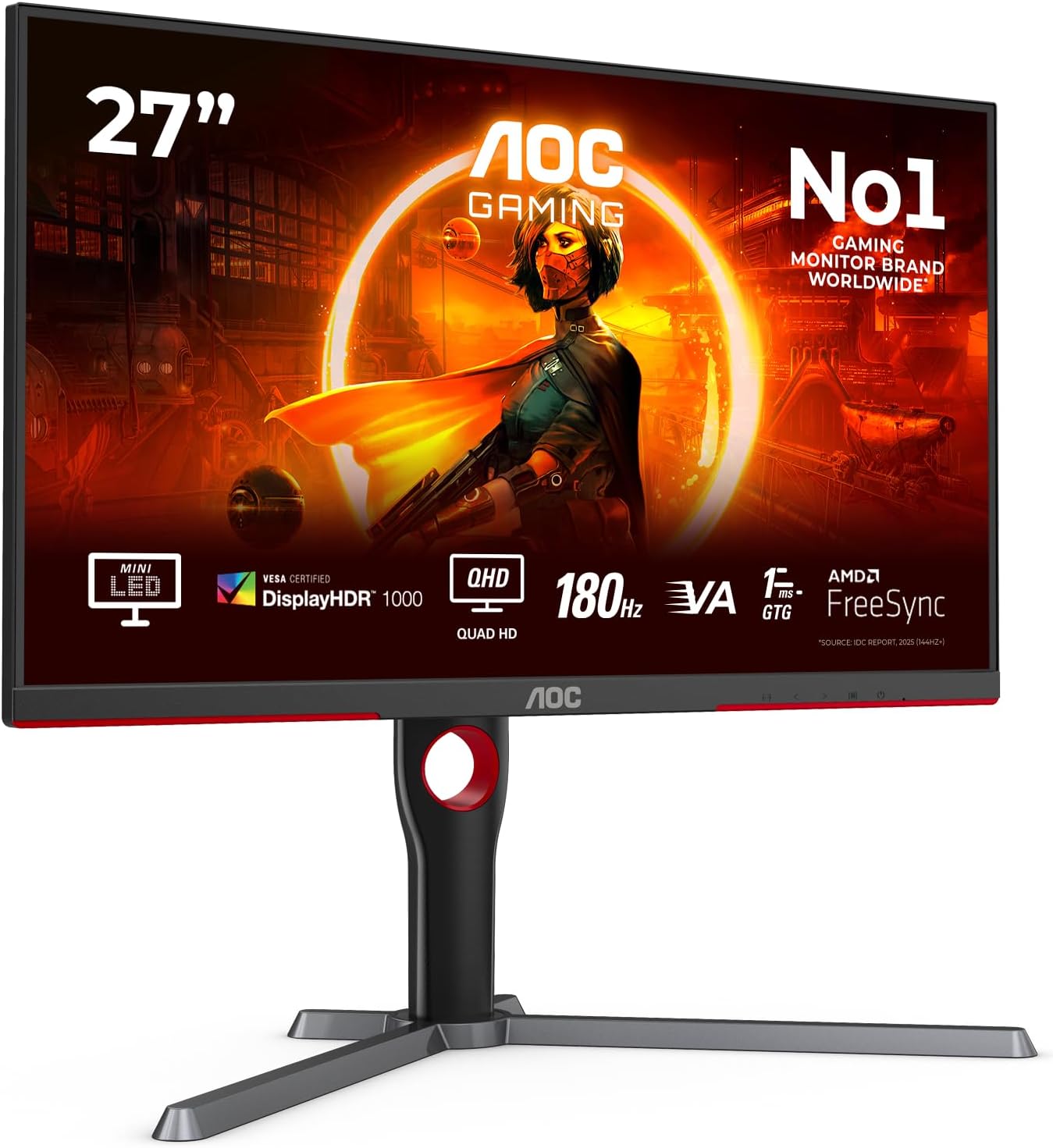 AOC Gaming Q27G3XMN - 27 Zoll QHD Monitor